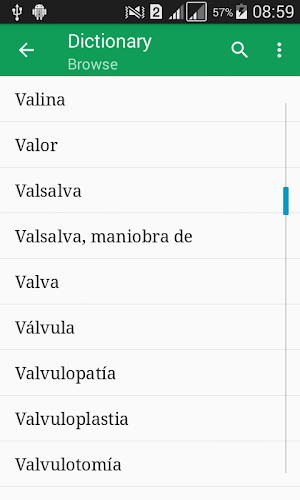 Diccionario Médico Screenshot 0