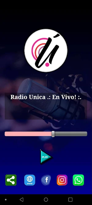 Radio Fm Unica Screenshot 2