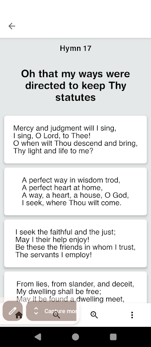 CAC Hymn Book Offline Screenshot 2