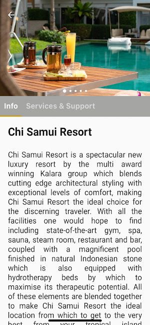 Chi Samui Resort Screenshot 1