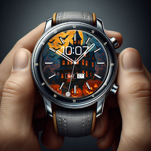 Key WF93 Halloween Watch Face Screenshot 2