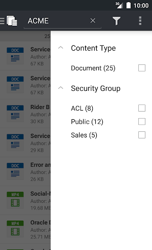 Oracle WebCenter Content Screenshot 3