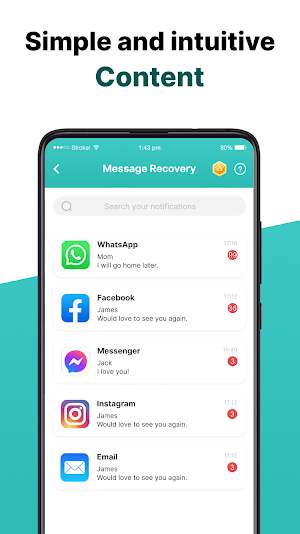 Recover Deleted Message & Chat Screenshot 3