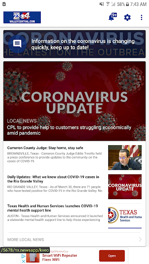 ValleyCentral.com Screenshot 0
