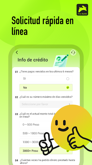 Peso Rabbit -Prestamos Rapidos Screenshot 3