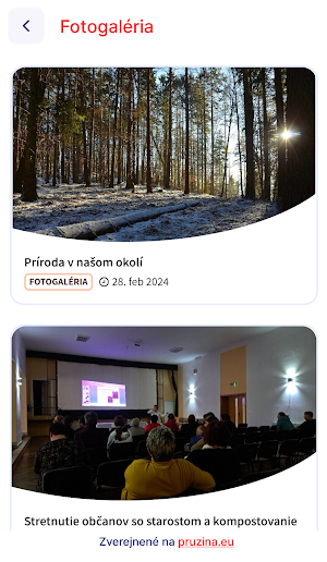 Pružina Screenshot 2