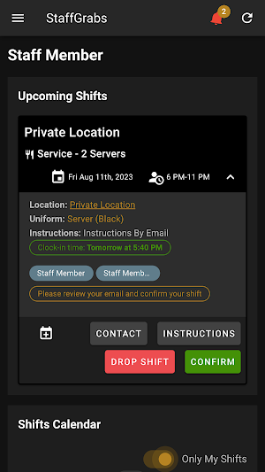 Staff Grabs Screenshot 1
