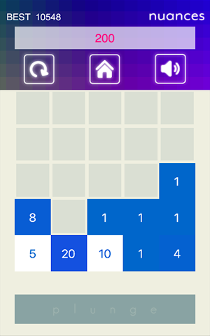 Puzzle numbers - Nuances free Screenshot 1