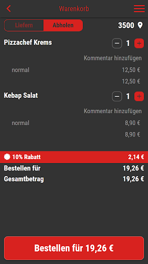 PizzaChef Krems Screenshot 1