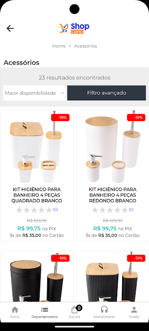 Loja Shop Certo Screenshot 2