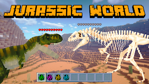 Jurassic Dinosaur Mod for MCPE Screenshot 0