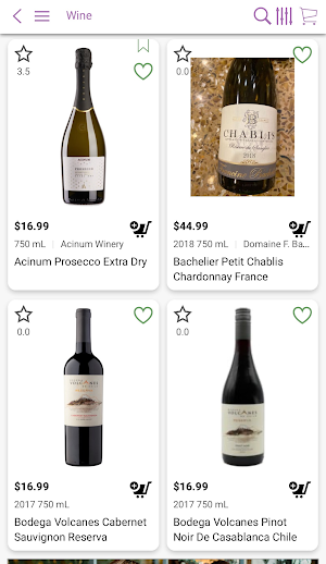 Violetta Wines Screenshot 2