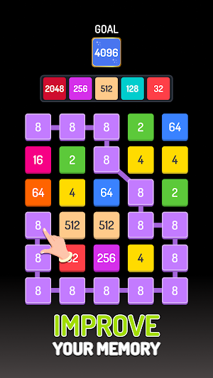 2048 Match - Number Puzzle Screenshot 1
