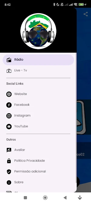 Rádio Brasil Sat Screenshot 1