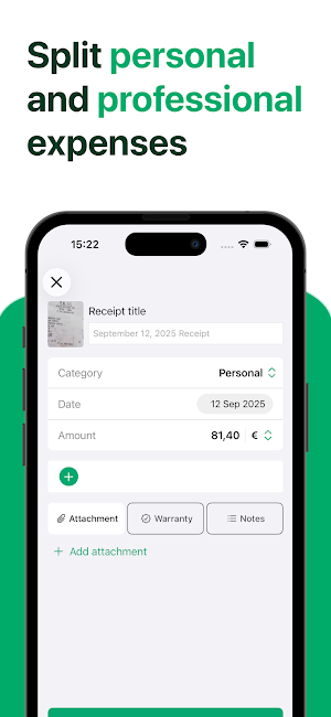 Receipt Tracker Smart Receipts Screenshot 2