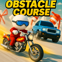 Car Crush Obstacle Course Race