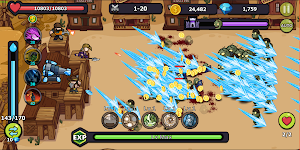 Zombie Defense: Idle Survival Screenshot 1