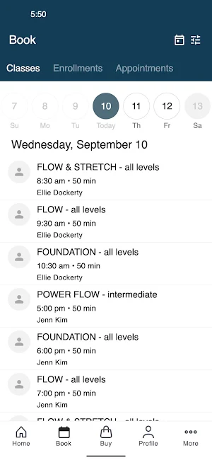 Balanced Fitness Studio CA Screenshot 1