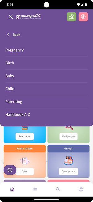 Mamaspedia Screenshot 1