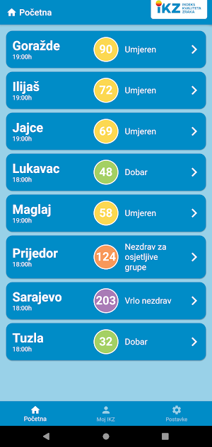 Zrak u BiH Screenshot 1