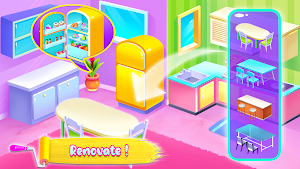 Princess Doll House Cleaning Screenshot 3