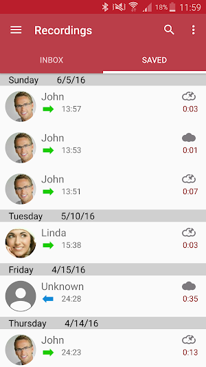 Automatic Call Recorder Screenshot 0