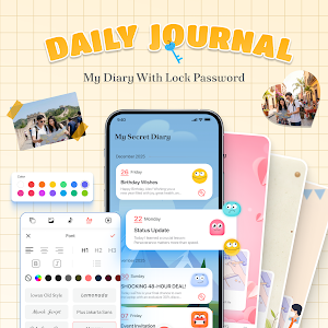 Diary With Lock: Diary Journal Screenshot 0