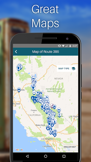 Route 395 Guide Screenshot 2
