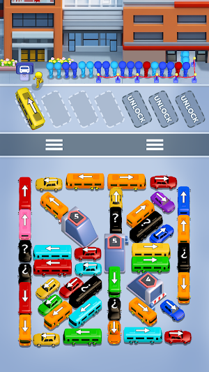 Bus Mania Puzzle: Traffic Jam Screenshot 1