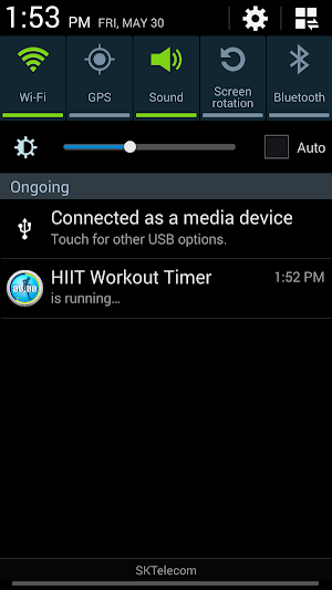 HIIT interval training timer Screenshot 3