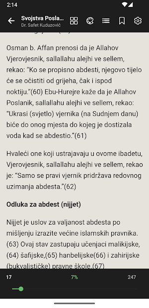 Kutubhana - islamske knjige Screenshot 2