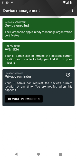 Relution Companion for AE Screenshot 1