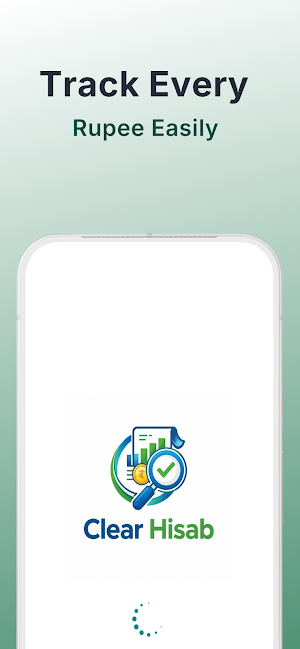 Clear Hisab- Track Expenses Screenshot 0