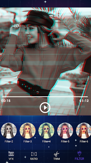Glitch Video Maker - VHS Video Effect Screenshot 3