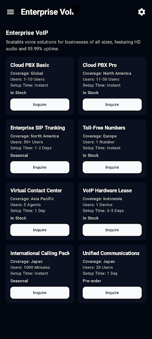 tSIMS: SIM & VoIP Tools Screenshot 2