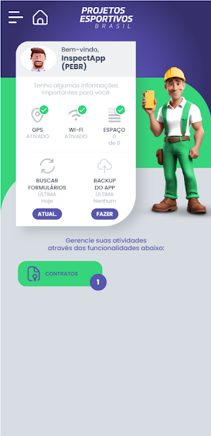 Projetos Esportivos Brasil Screenshot 2