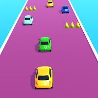2048 Car Merge Runner