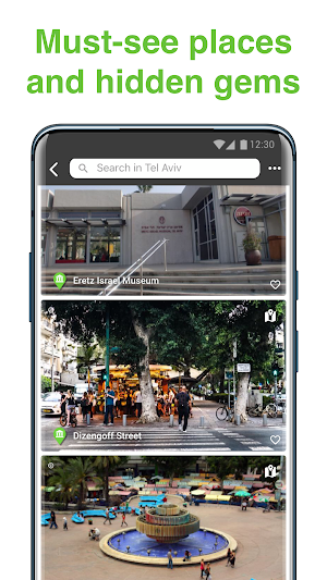 Tel Aviv SmartGuide - Audio Guide & Offline Maps Screenshot 2