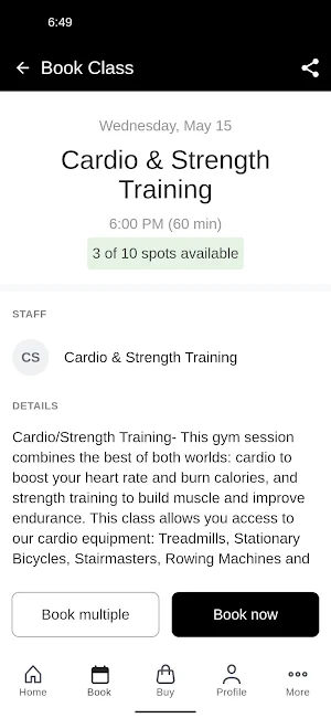 Plainedge UFSD Fitness Center Screenshot 2