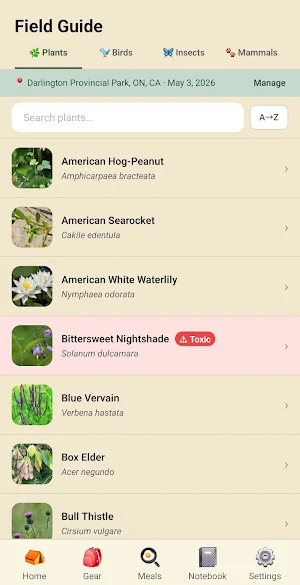 Camp-Ade: Offline Camping App Screenshot 1