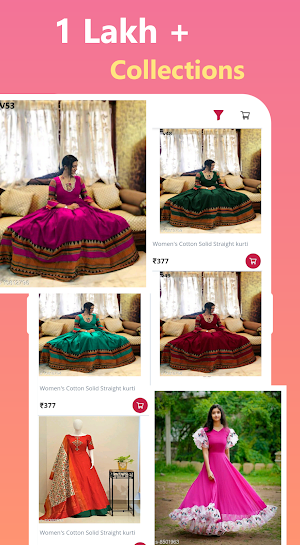 Kurti Online Shopping App - Latest Designs India Screenshot 1