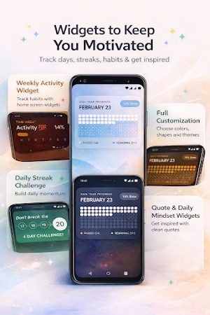 Productivity Tracker Widget Screenshot 0