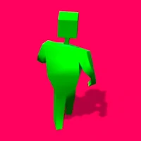 Melon Man Knife Running
