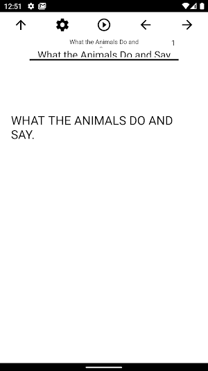Book, What the Animals Do and  Screenshot 0