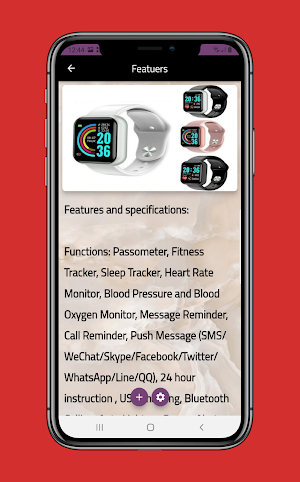 d20 Fitpro Smart Watch Guide Screenshot 3