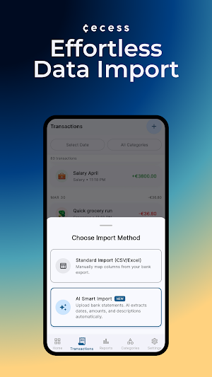 cecess: Expense Budget Tracker Screenshot 1
