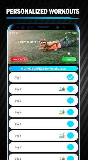 Burpee Workout : 30 Day Burpees Challenge PRO Screenshot 3
