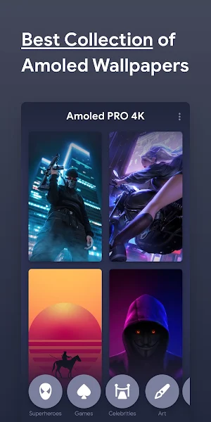 Amoled PRO Wallpapers 4K Screenshot 0