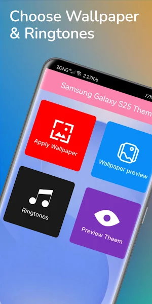 Samsung Galaxy S25 Theme Screenshot 0