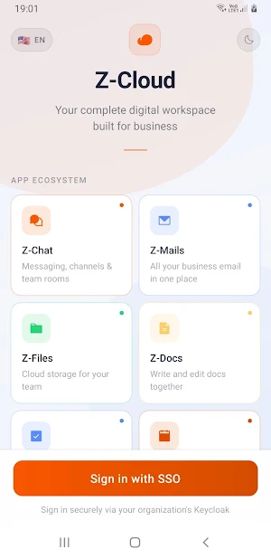 Z-Cloud Workspace Screenshot 0